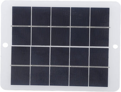 3W 5V Solar Charging Panel Monocrystalline Silicon Solar Charger LED Light Mobile Power
