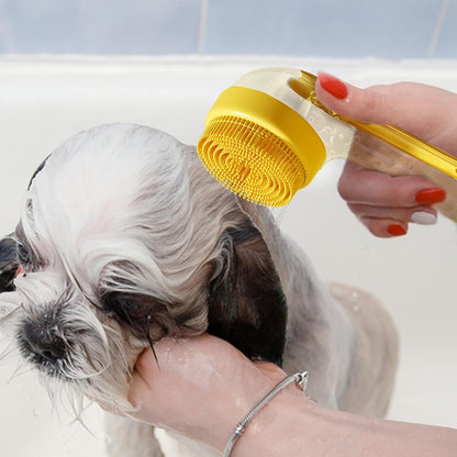Dog Bath Brush | Dog Bathing Brush - Shedding Soft Slicker Comb Scrubber For Hygiene Flea Dandruff Matting Grooming Indoor