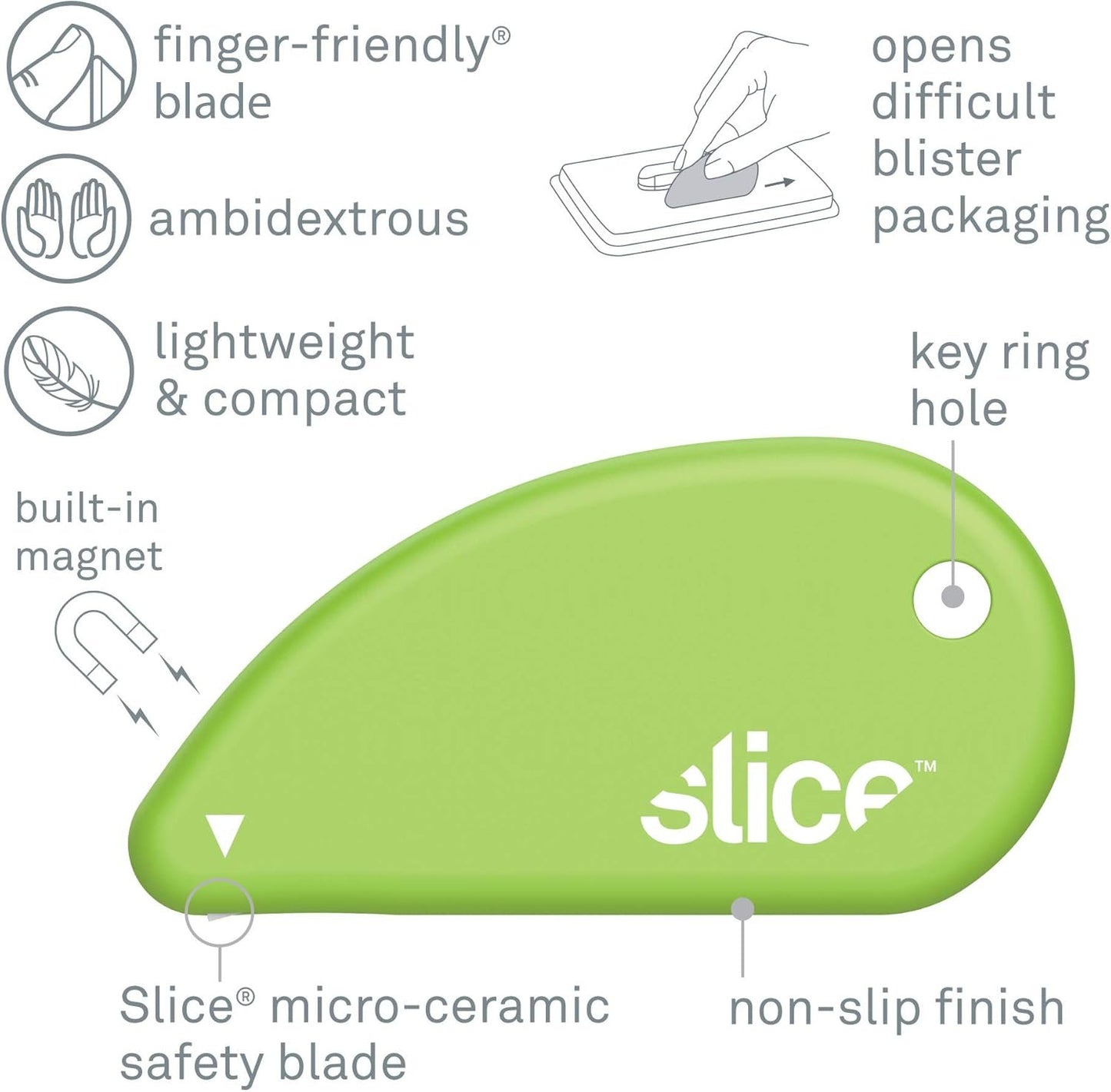 Slice Ceramic Blade Mini Safety Cutter