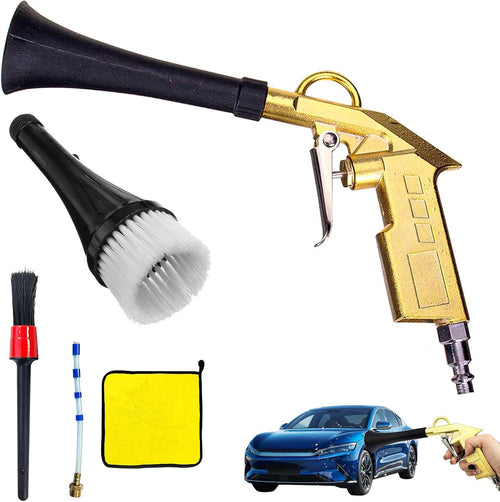 Air Compressor for Car Detailing Tornado Detailing Tool, High Pressure Air Gun Dry Cleaning Tool Kit, Air Gun, Car Clean Gun, Cleaning Gun, for Car Dry Cleaning
