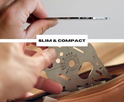 Star Wars Millennium Falcon 8-In-1 Multitool Kit | Hand Tool Gadgets Include Screwdrivers, Wrenches, Bottle Opener, Wire Cutter, Scraper, Protractor | Portable Survival Tool, Camping Accessories