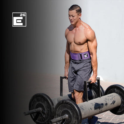 Self-Locking Weight Lifting Belt | High Quality Weight Lifting Belt for Crossfit Athletes, Power Lifting and Olympic Lifting Athletes