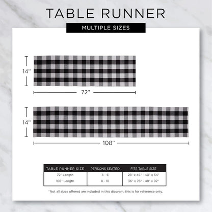 DII French Style Tabletop Kitchen Collection, Reversible Table Runner, 14x72, Parisian Flourish