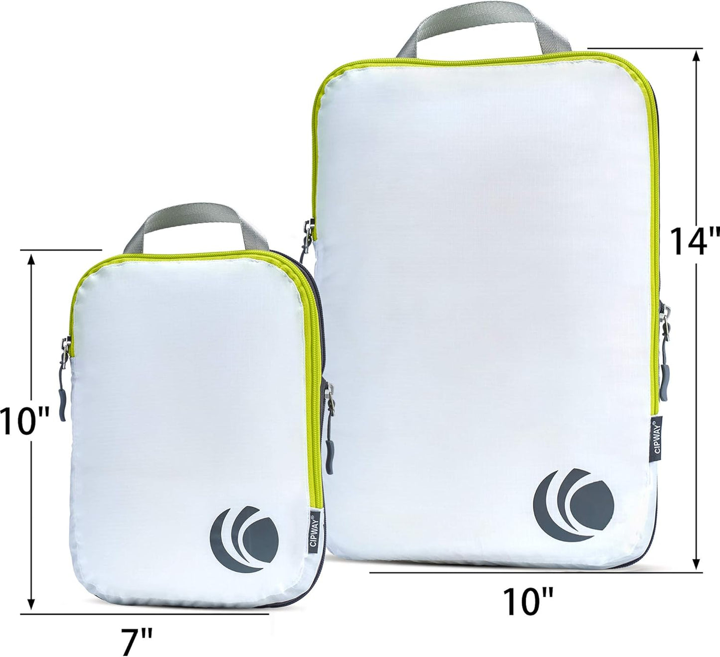 Cipway Compression Packing Cubes for Travel-Expandable Luggage Organizer Set Pack More in Less Space,Travel Gear Accessories