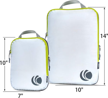 Cipway Compression Packing Cubes for Travel-Expandable Luggage Organizer Set Pack More in Less Space,Travel Gear Accessories