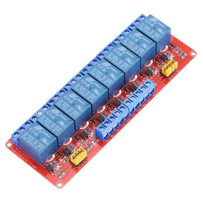 MECCANIXITY DC 5V 8 Channel Relay Module High or Low Level Trigger for Electronics Industrial Home Automation