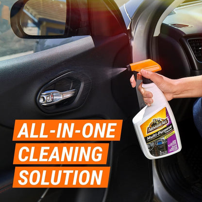 Armor All Multi Purpose Cleaner , Car Cleaner Spray for All Auto Surfaces, 16 Fl Oz