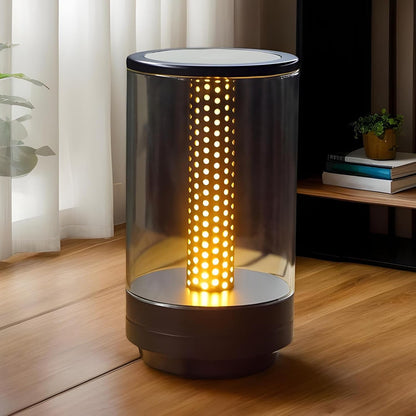 Touch Night Light, Rechargeable LED Desk Lamp, Candlelight Atmosphere, Portable Dimmable Smart Table Light, Warm Lighting for Bedroom, Nursery, Living Room, Dorm, Hospital