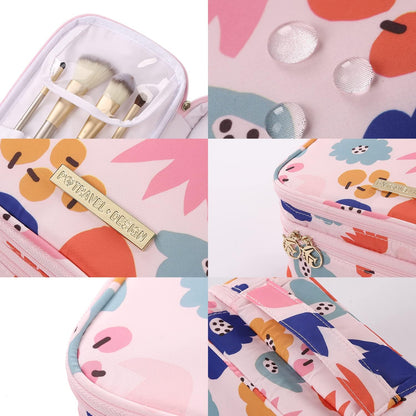 Cosmetic Makeup Beauty Bag Organiser for toiletries Accessories Brushes and Skincare Products from Paton Travel Australia
