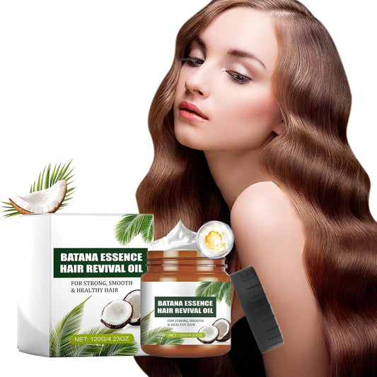 Batana Oil Hair Mask,Batana Oil Hair Conditioner with Coconut Oil,Deep Repair Conditioning Care,Deep Repair Conditioner Hair Masks for Dry Damaged Hair