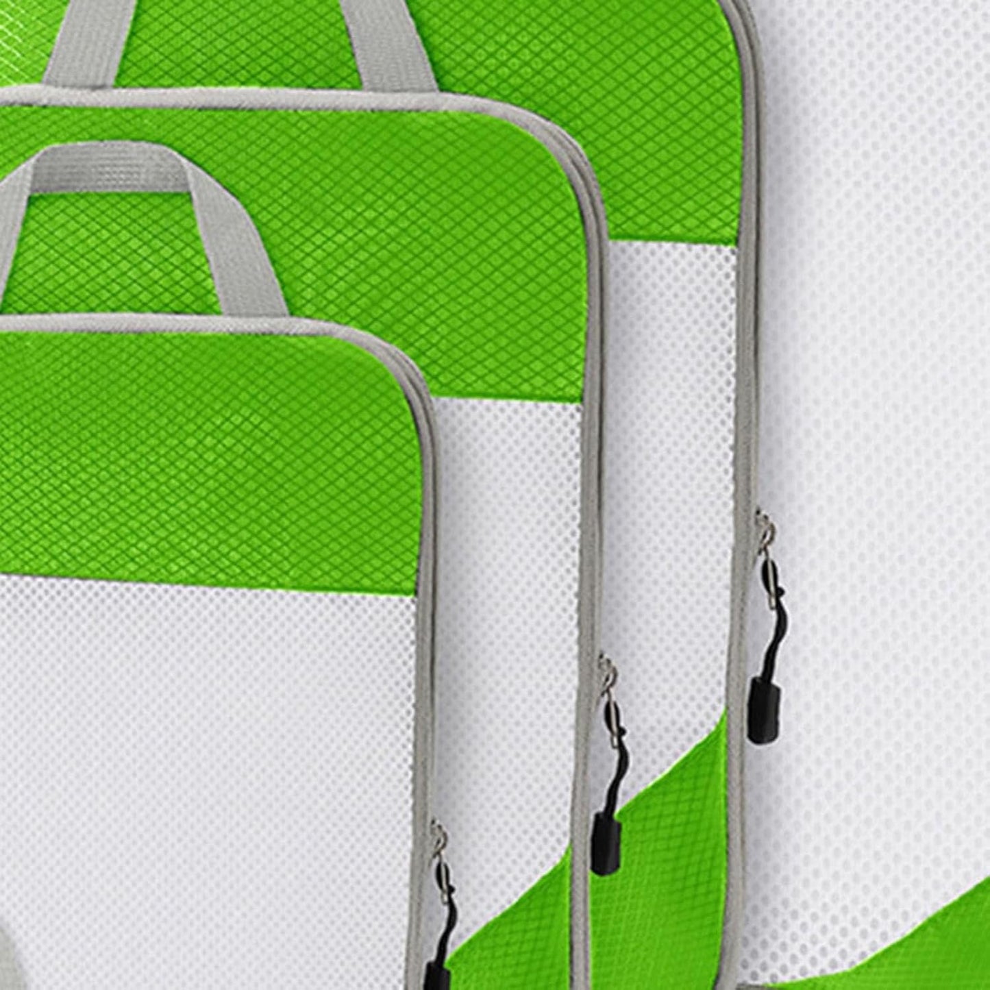 Gralara Ultimate Travel Packing Cubes Set for Seamless Organization, Green