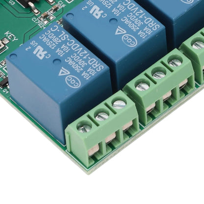 4 Channel Relay Module ESP8266 Chip PCB APP Control Quad Smart Relay Board for Electronic Equipment(DC 12V)