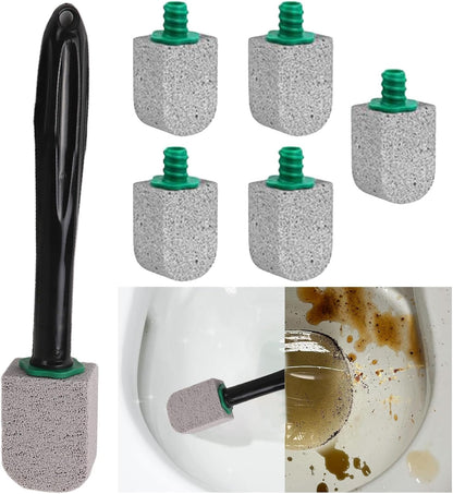 Toilet Cleaning Wand, Toilet Bowl Stain Remover, Deep Scrub Accessories, Hard Water Dirt Lifter Tool, Efficient Bowl Maintenance, Essential for Household Clean, 9.5x2.4x1.8in
