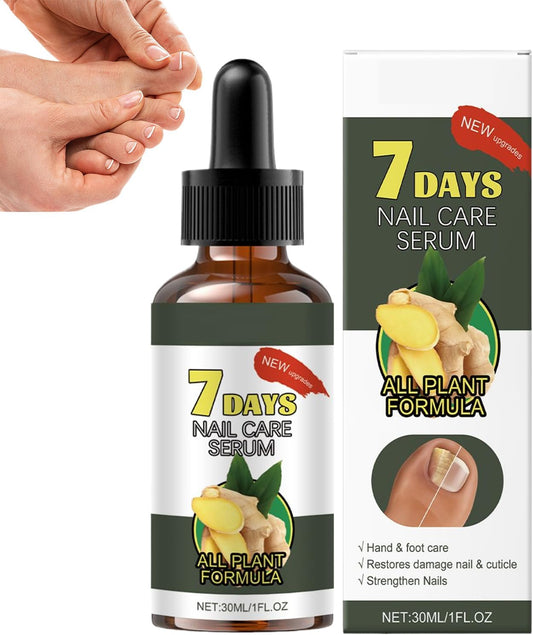 Natural Nail Care Moisturizer, Professional Nail Growth Corrector, Quick-Absorb Formula, 30ml Hydrating Treatments, Suitable for Women Seniors, Home Salon Travel Use