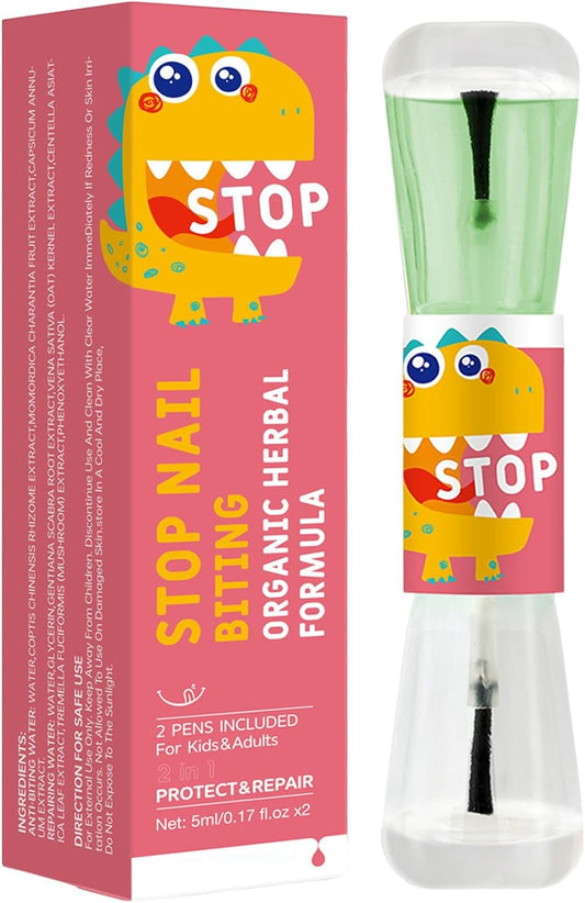 Nail Care, Nail Bite Stopper, Long Lasting Effective Solution Easy Application Long Lasting Effective Solution Easy Application, Thumb Sucking Solution for Kids