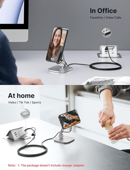 【2 Pack】 JSAUX Magnetic Wireless Charger Compatible with MagSafe Charger, 15W Wireless Mag Safe Charging Pad, Mag Charger 7.5W for iPhone 16/Pro/Max/Plus, iPhone 15/14/13/12 Series Magsafe Case-Black