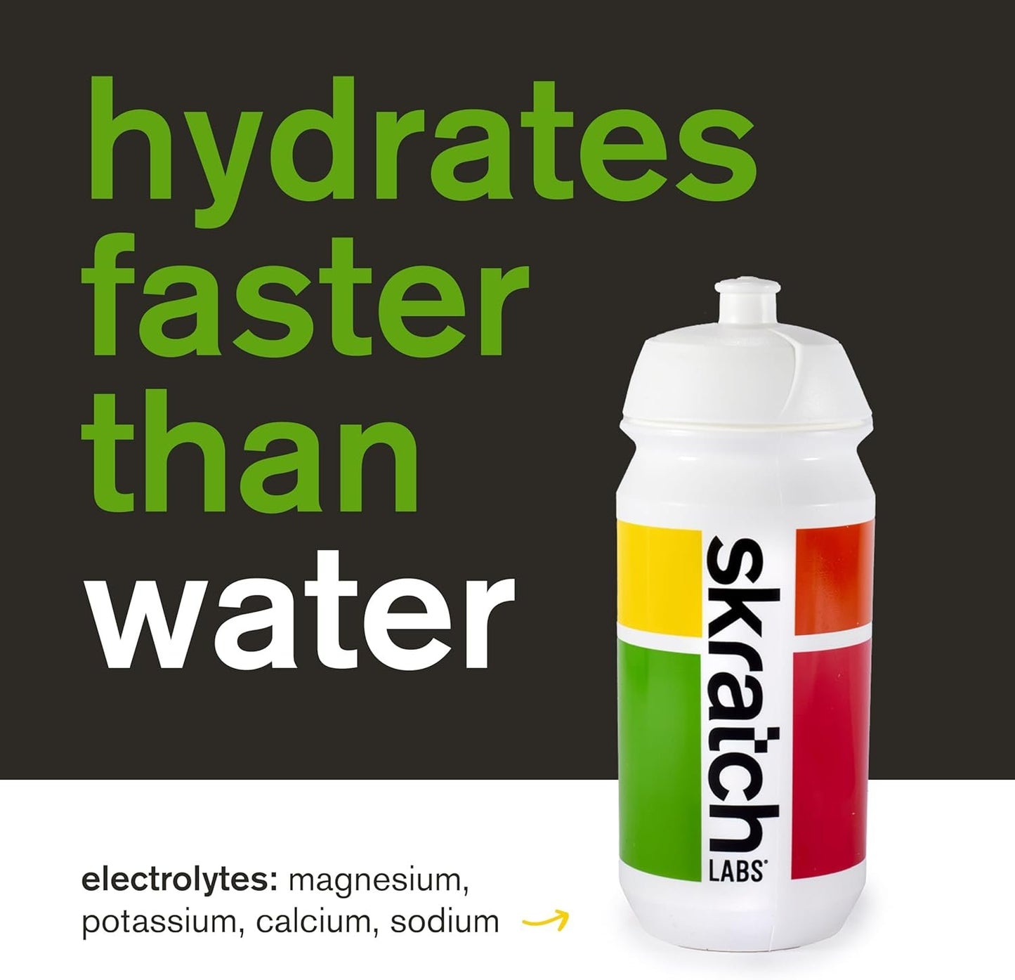 Skratch Labs Hydration Powder | Sport Drink Mix | Electrolytes Powder for Exercise, Endurance, and Performance | Lemon + Lime | 60 Servings | Non-GMO, Vegan, Kosher