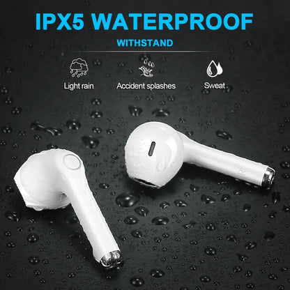Wireless Earbuds, yobola Bluetooth Earbuds, IPX5 Waterproof Wireless Headphones Touch Control, Bluetooth Headphones 5.1 Built-in Microphone, 25 Hrs with USB-C Charging with Running/Fitness