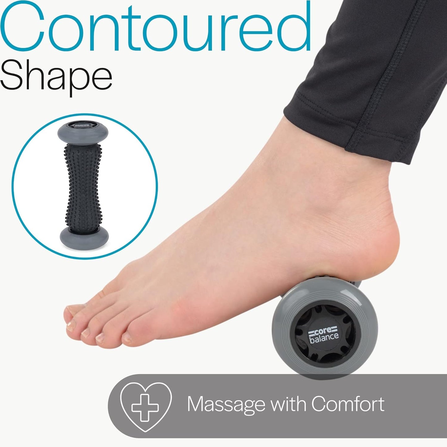 Core Balance Foot Massage Roller, Reflexology, Plantar Fasciitis
