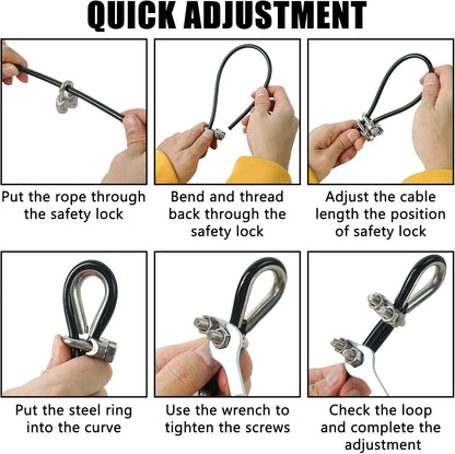 Luwint Fitness Cable Replacement Pulley Machine Accessories