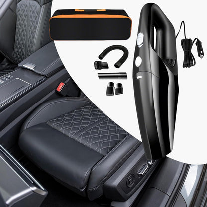 Generico Handheld Vacuum, Rechargeable Car Vacuum, Portable Detailing Air Blower, Compact Design, 11.81 x 3.54 x 2.36 Inches, Ideal for Kitchen, Vehicle, and Desktop Cleaning