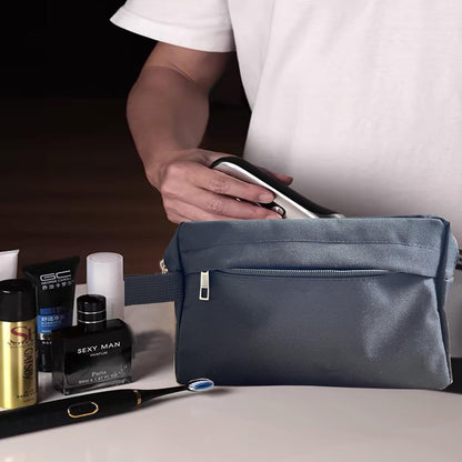 Toiletry Bag for Men, Veyarien Travel Shaving Bag Dopp Kit Water-Resistant Cosmetic Bag Travel Organizer for Toiletries Accessories (Navy Blue)