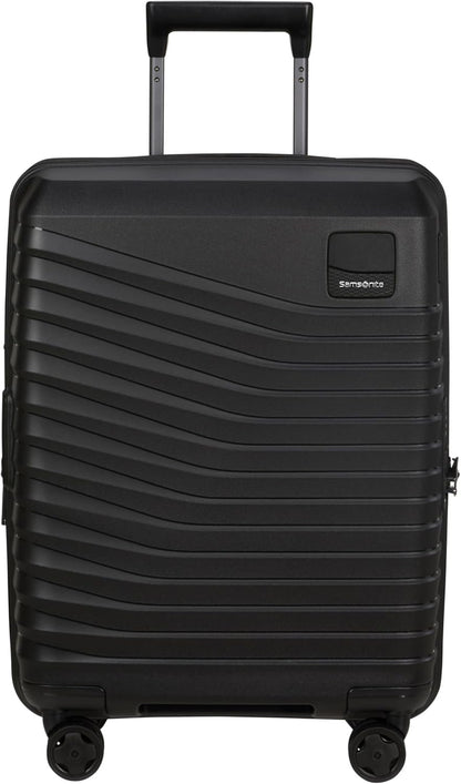Samsonite Intuo Expandable Spinner Suitcase, Black (Black), Hand Luggage