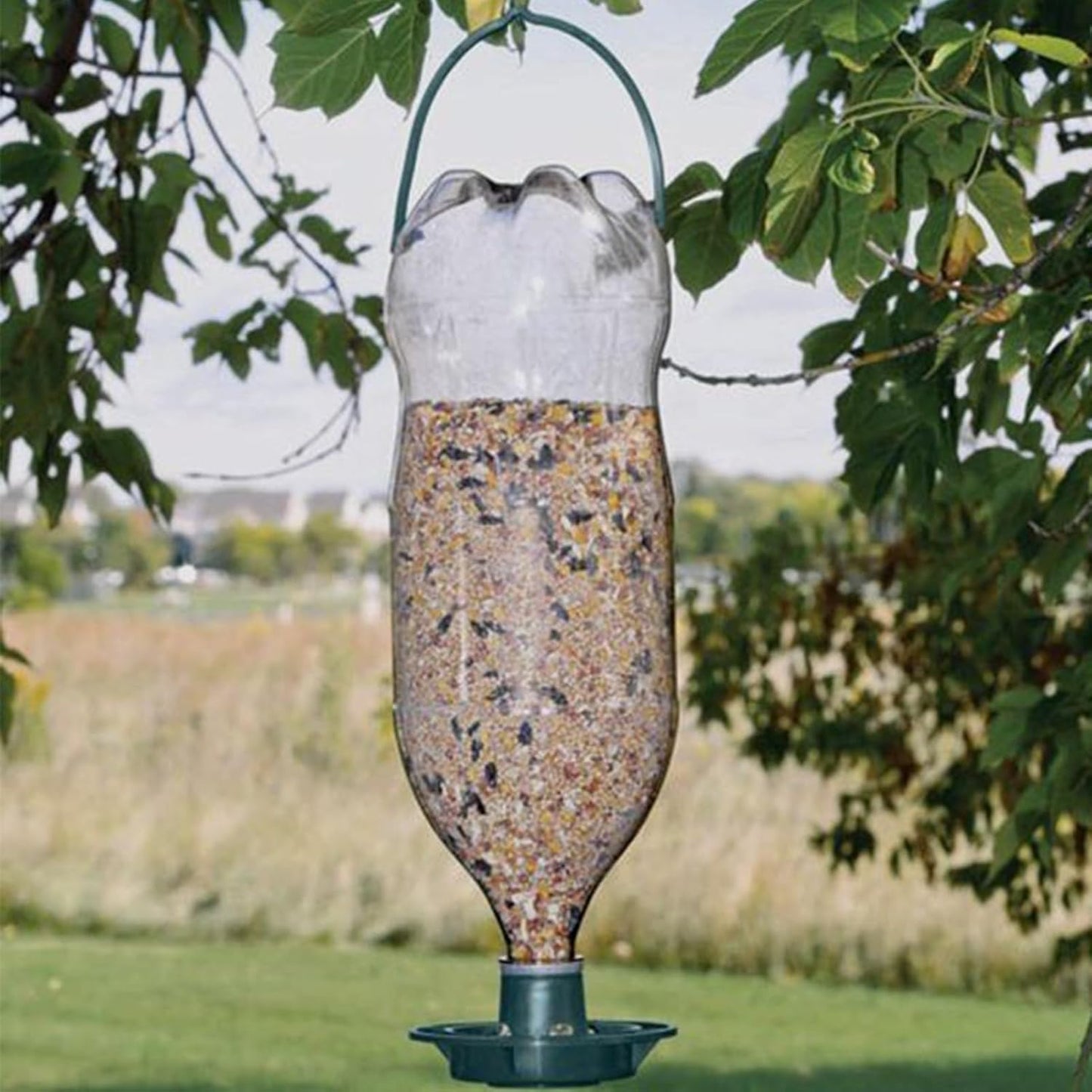 Outdoor Bird Feeder | Parrot Watering Bowl | Parrot Watering Container for Lawn Patio Backyard, Hangable Parakeet Feeding Bowl
