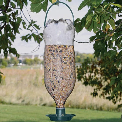 Outdoor Bird Feeder | Parrot Watering Bowl | Parrot Watering Container for Lawn Patio Backyard, Hangable Parakeet Feeding Bowl
