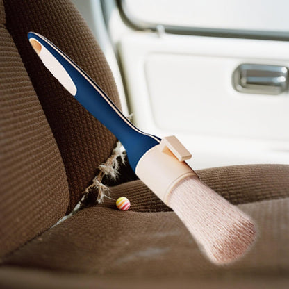 Car Cleaning Brush, Automotive Dust Removal Tool, 8.6x1.4x1.4inches Soft Bristle, Ergonomic Handle, Professional Vehicle Detailing Supplies for Dust Removals, Vent Care