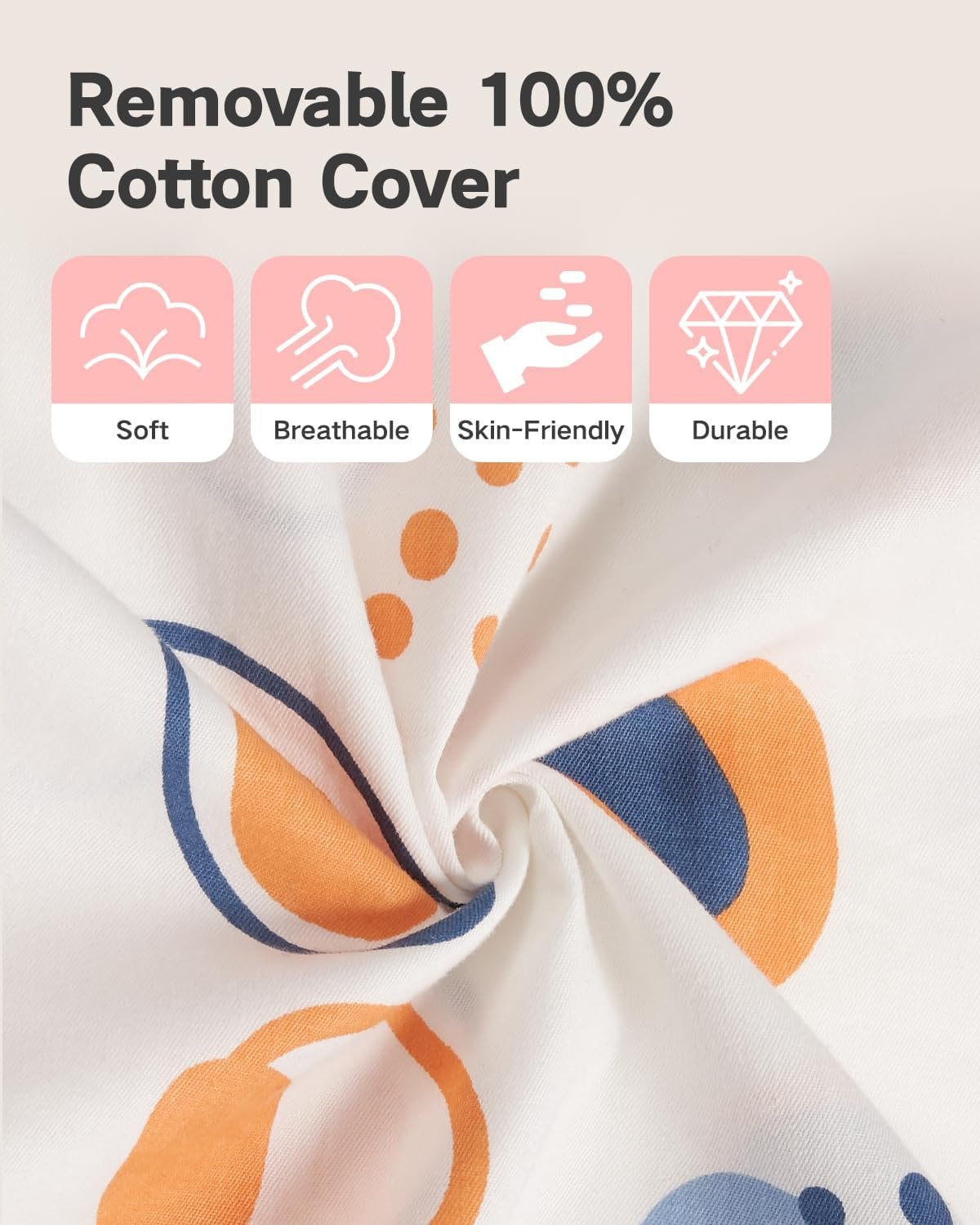 Nursing Pillow for Breastfeeding & Bottle Feeding –Breastfeeding Pillow with Adjustable Waist Strap, Feeding Pillow for Tummy Time,Removable Cotton Cover for Mom & Baby Comfort (Forest)