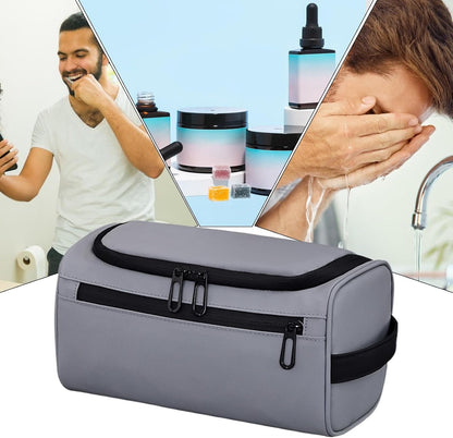 Toiletry Bag for Men â€“ Waterproof Shaving Kit, Compact Wash Bag | Portable Hygiene Organizer, Travel Grooming Pouch, Bathroom Storage Case, Menâ€™s Cosmetic Kit for Business Trips, Gym, Travel Use