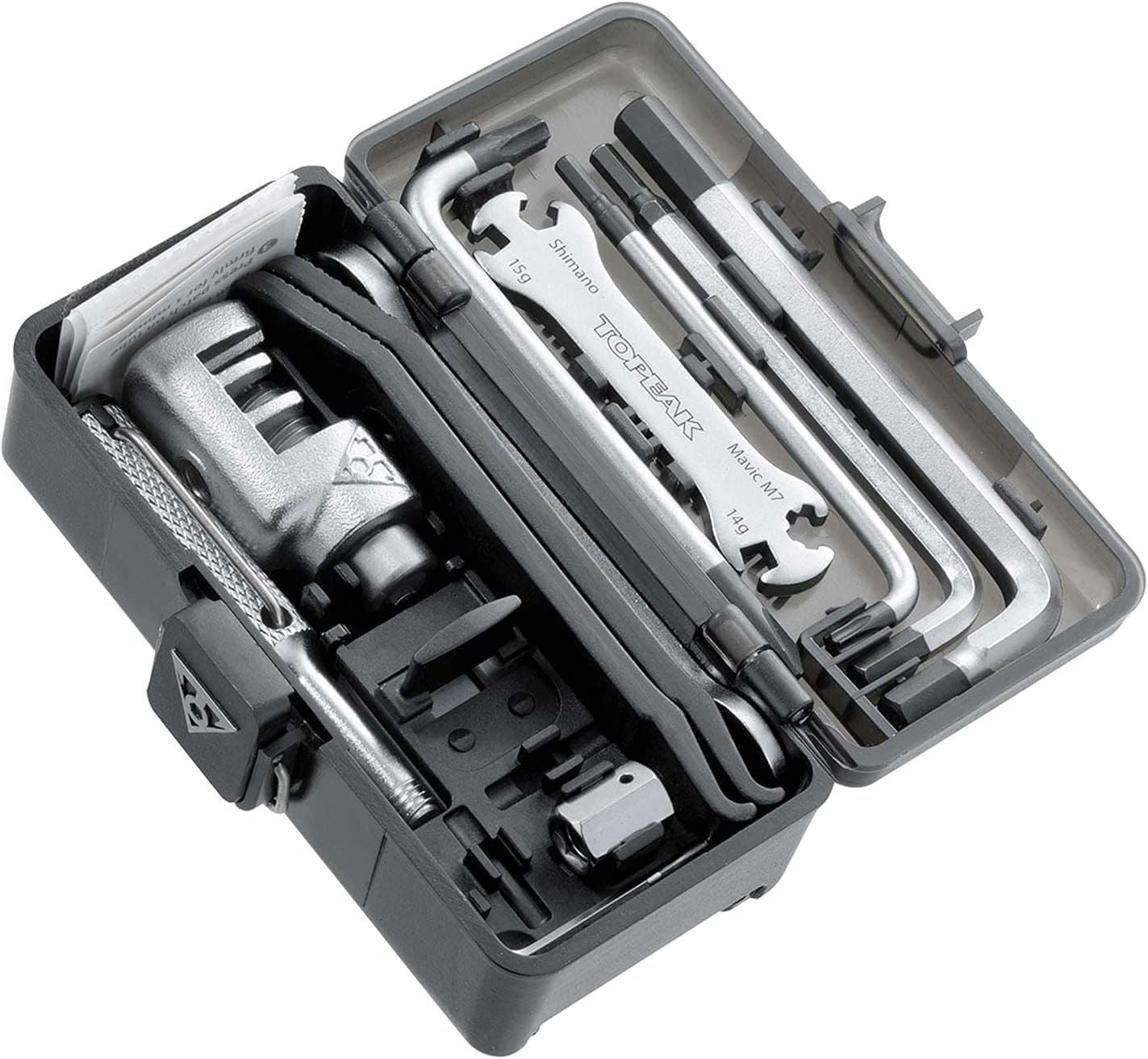 Topeak Survival Gear Box Unisex Cycle Tool Classic Compact One Size, Grey