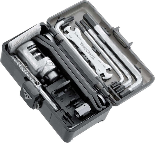 Topeak Survival Gear Box Unisex Cycle Tool Classic Compact One Size, Grey