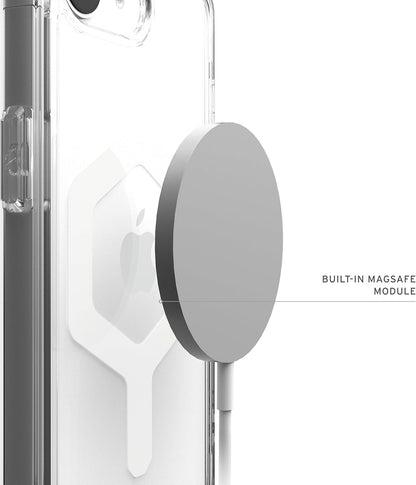 URBAN ARMOR GEAR UAG Designed for iPhone 16e Case Plyo - Compatible with MagSafe Anti-Yellowing Rugged Military Grade Drop Proof Protective Cover, Ice/White