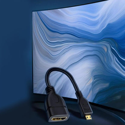 4K MicroHDMI Male to Female Converters for High Video Streaming for Multiple Devices