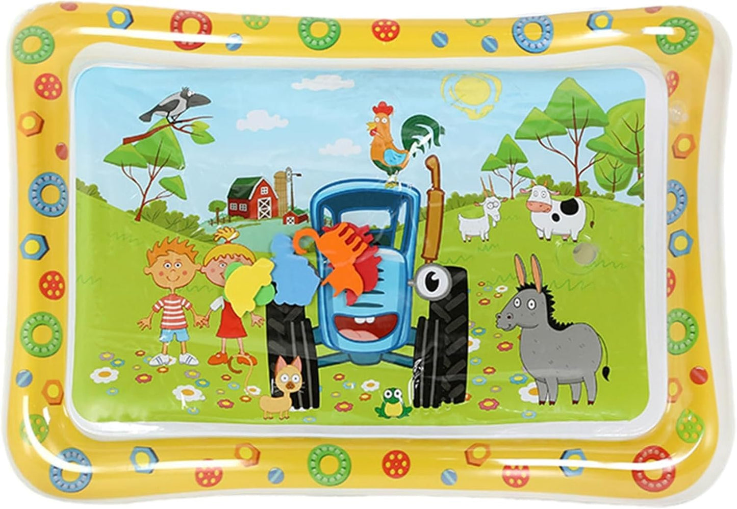 Tappetino Sensoriale Ad Acqua - Letto Ad Acqua Pieghevole Per Cani - Accessorio per Animali Domestici Gonfiabile Rinforzato per Casa Interni Esterno Soggiorno Camera da Letto Tutte le Età