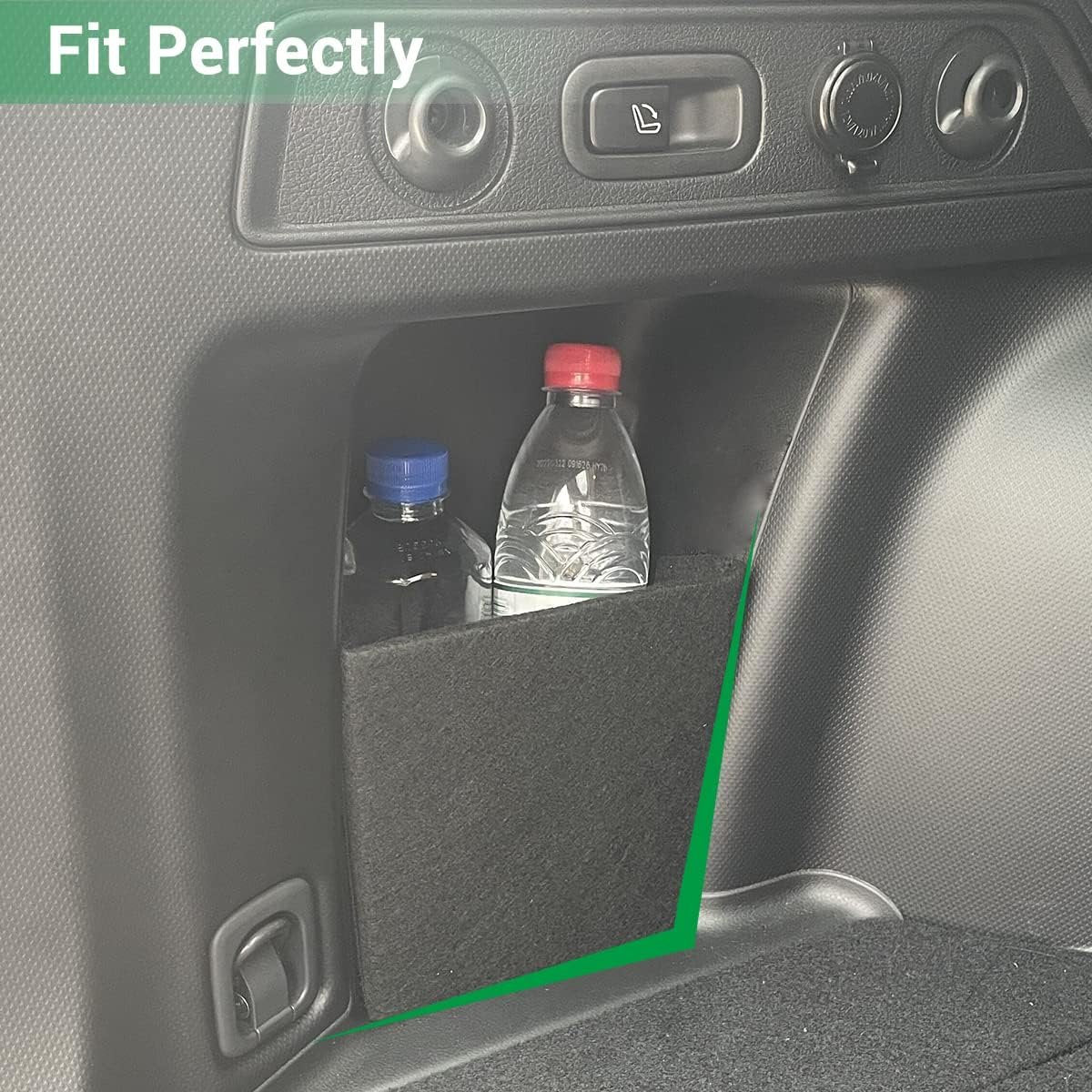 TulinTulin Subaru Forester Trunk Organizer, Trunk Storage Fiberboard Panel, 2pcs (Driver's side+Passenger's side, Multi-color)