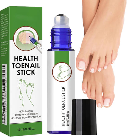 Nail Care Liquid, Extra Strength Nail Strengthener Roller, 0.71x0.71x3.23 inches Adorable Compact Gentle Soothing Toenail Cares Supplies for Adults Family, Restoring Comfort