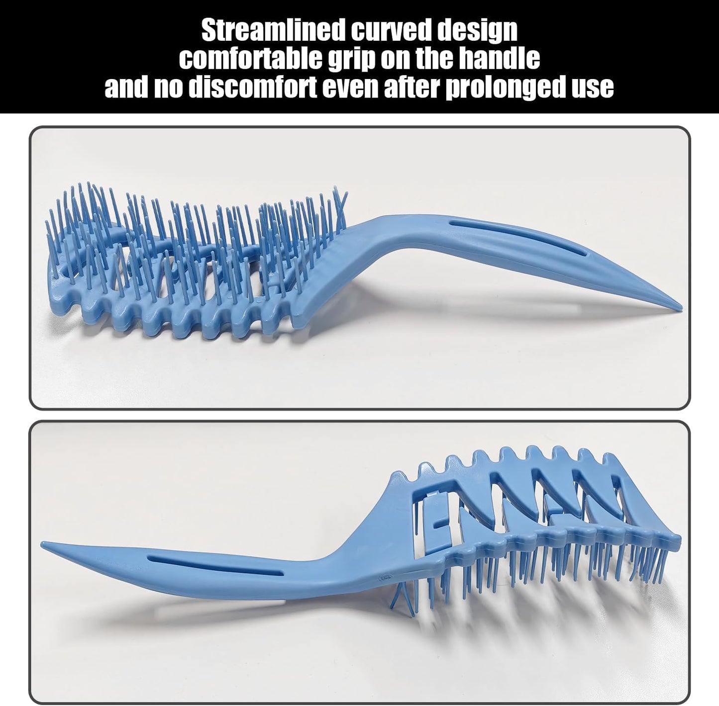 3 Pieces Curly Comb, Fluffy Comb, Plastic Comb, Hair Comb, Hair Styling Tools, Hair Care Accessories