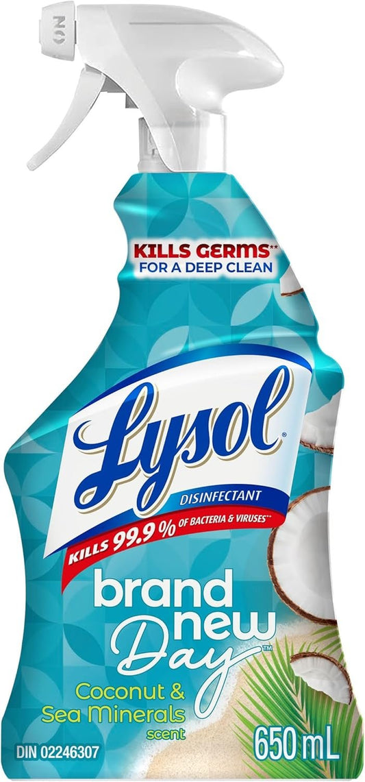 LYSOL ALL PURPOSE CLEANER TRIGGER - New Day Coconut & Sea Minerals 650mL