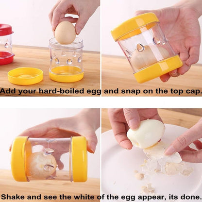 2pcs Boiled Egg Peeler Manually Boiled Egg Peeler, Egg Cracking Tool, Kitchen Gadgets Tools Egg Peeler