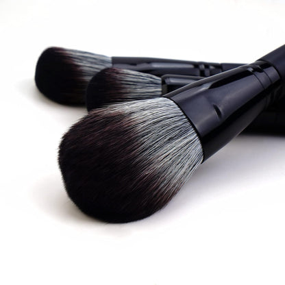 MAGEFY 22 Pcs Makeup Brushes with Case, Professional Makeup Brush Set Face Foundation Brushes Blending Powder Blush Eyeshadow Brushes Makeup Gift for Women Girls（Black)