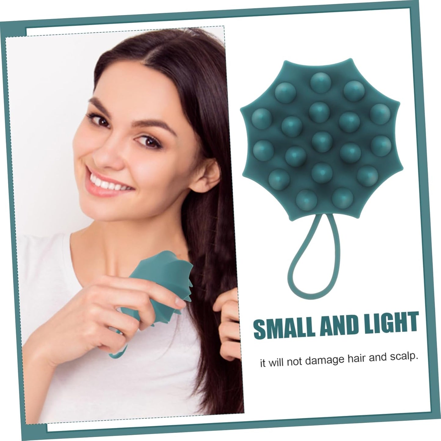 WATIIFUFU Shampoo Spazzola Per Cuoio Capelluto Esfoliante Scrubber Per
