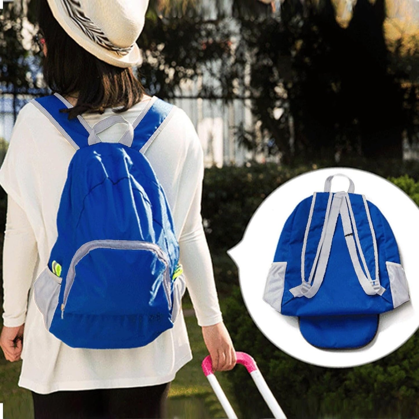 Lightweight Packable Backpack Foldable Hiking Backpacks Small Travel Camping Daypack Casual Outdoor Climbing Bag