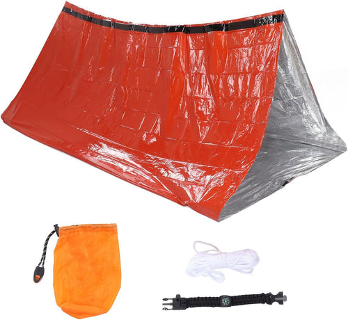 Emergency Survival Shelter Tent, Tube Tent Survival Shelter Resist Wind Snow for Earthquake Relief Camping Hiking Outdoor Adventures(#1)