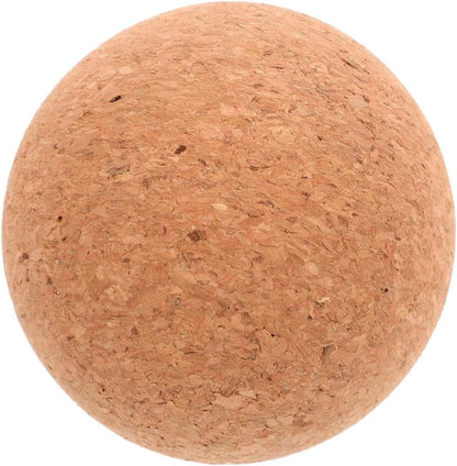 Toyvian Palla Da Yoga Massager Muscolare Palline Da Massaggio Sfera Di Sughero Massaggiatori Per La Schiena Massaggio Palla Per Il Retro Palla Rotolante Trucioli Di Sughero