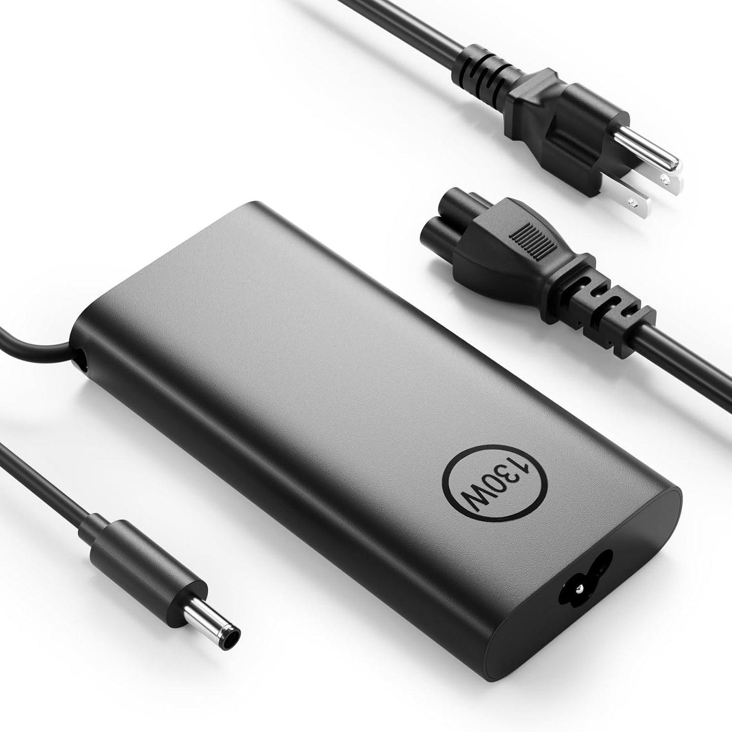 130W Dell Laptop Charger Slim Tip 4.5mm for Dell XPS 15 7590 9530 9550 9560 9570 9575 Inspiron 7348 Precision M3800 5510 5520 5530 06TTY6 AC Adapter Power Replacement Supply Cord