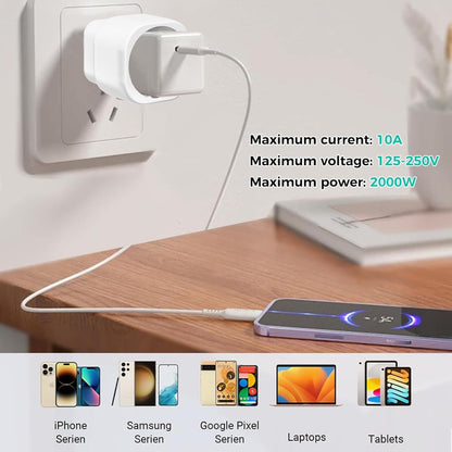 3 Travel Adapters Australia, Germany to Australia, Travel Adapter, Type I Australia, Travel Plug for Australia China, Argentina, New Zealand, Fiji