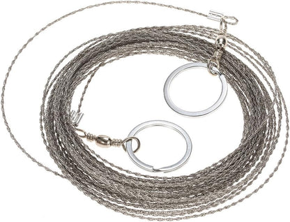Wire Saw Camping Hiking Survival Saw Outdoor Survival Tool Kit Survival Gear Portable Rescue Saw 10m IYKY